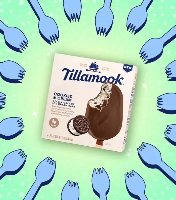 Tillamook Cookies & Cream Really Creamy Ice Cream Bars