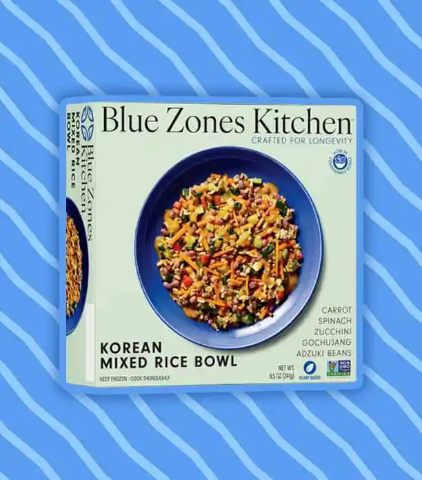 Blue Zones Kitchen Korean Mixed Rice Bowl