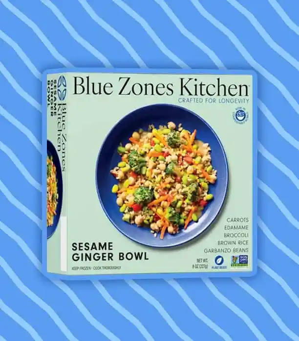 Blue Zones Kitchen Sesame Ginger Bowl