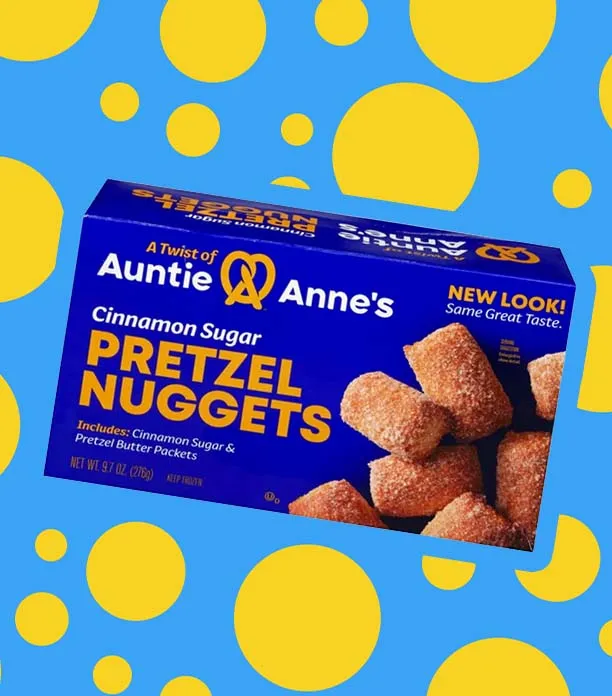 frozen fast food auntie anne's pretzel nuggets review