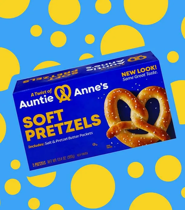 auntie anne's frozen soft pretzels review