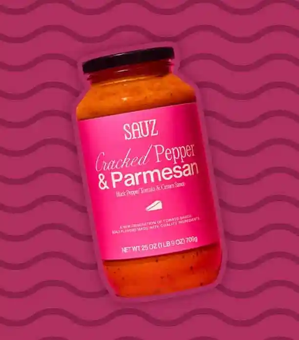 Sauz Cracked Pepper & Parmesan