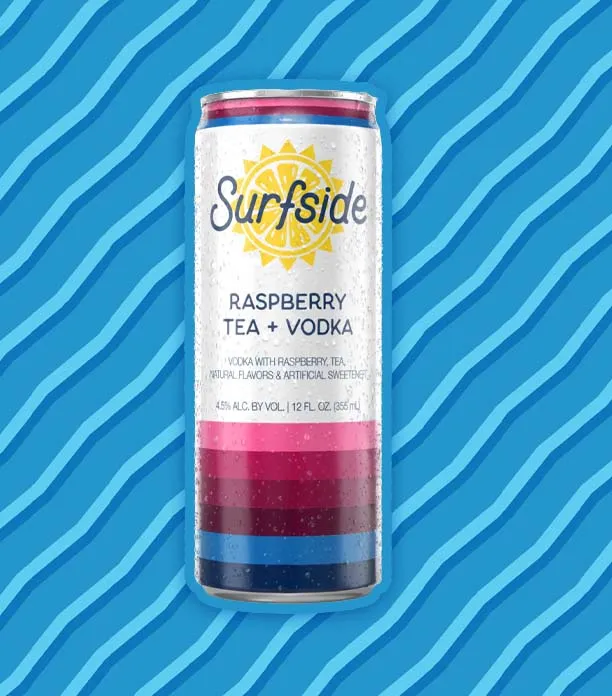 surfside raspberry tea & vodka review