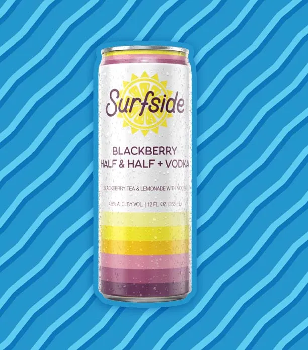surfside blackberry half and half and vodka review