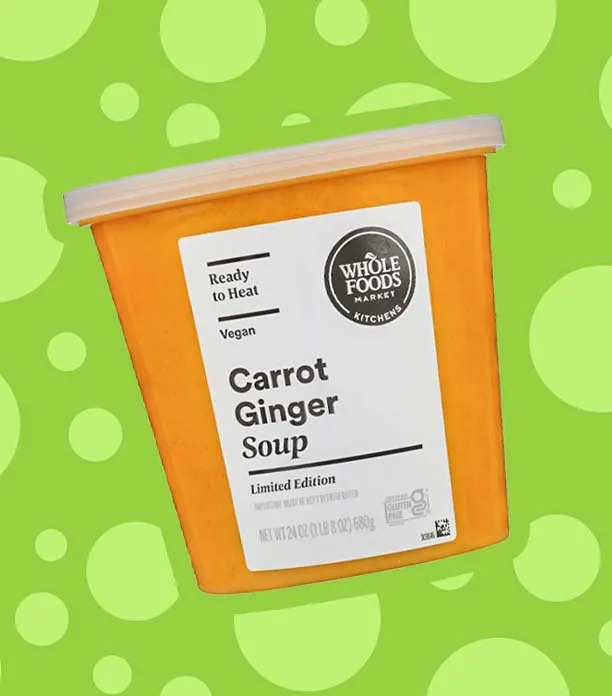 Whole Foods Carrot Ginger Soup
