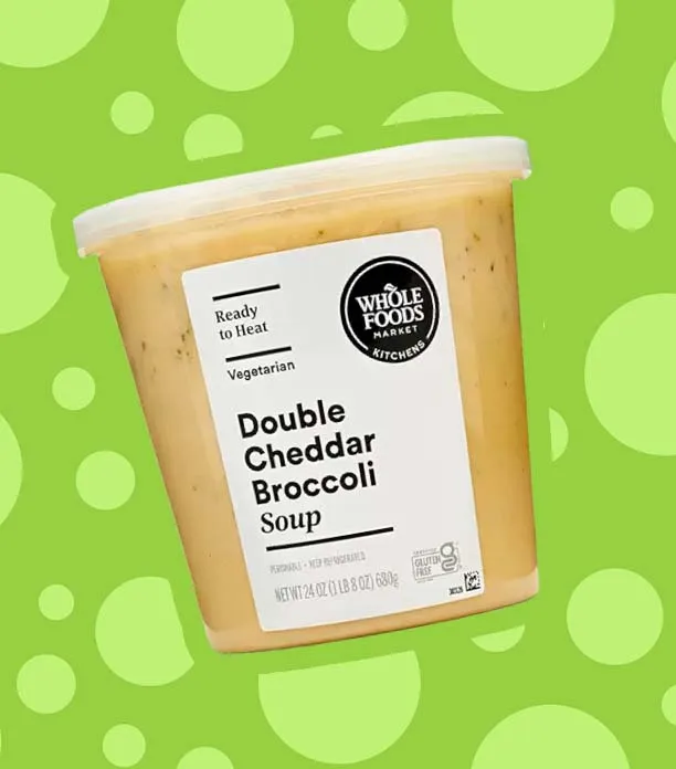 Whole Foods Double Cheddar Broccoli Soup