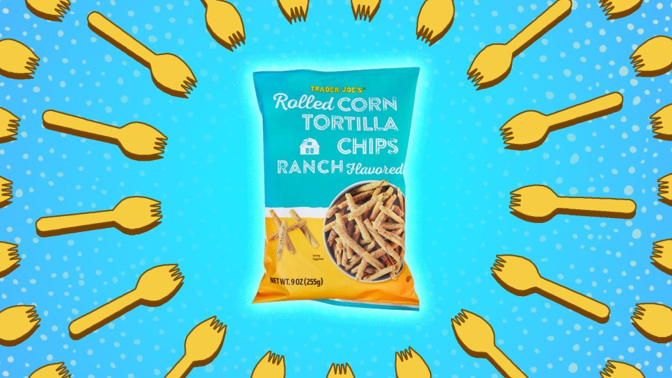 Trader Joe's Rolled Corn Tortilla Chips Ranch