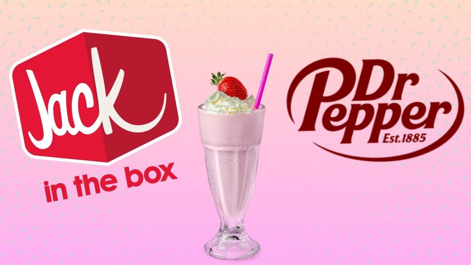 jack in the box dr pepper strawberries and cream shake