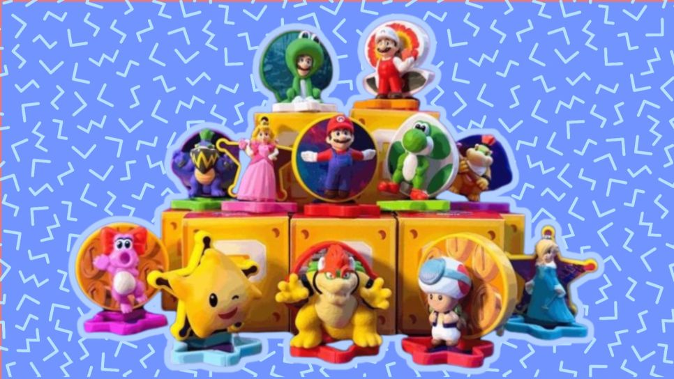 super mario galaxy happy meal toys