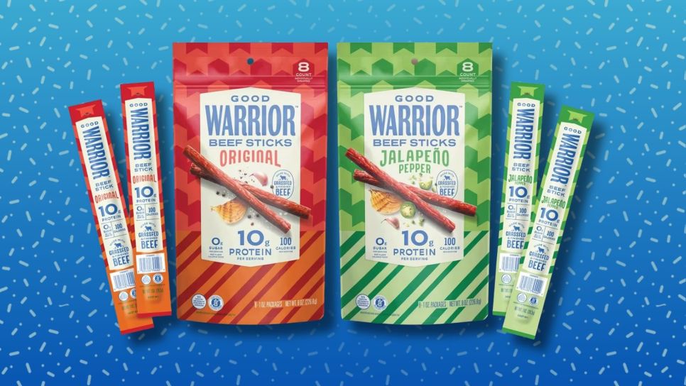 pepsico meat sticks good warrior