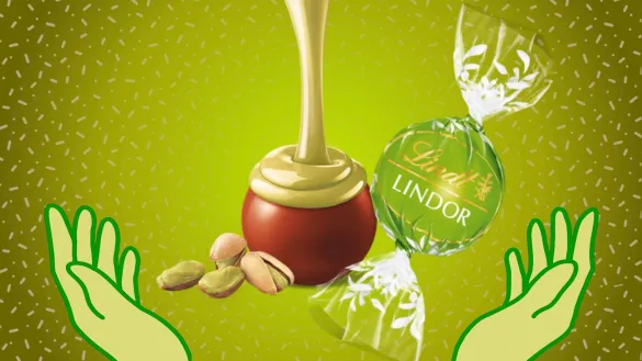 lindor pistachio truffle