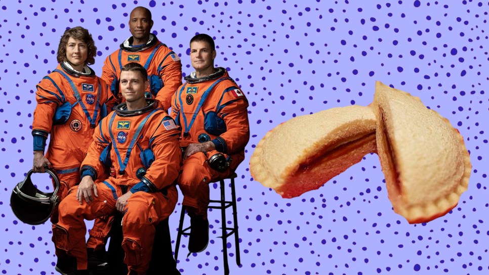 artemis 2 astronauts food