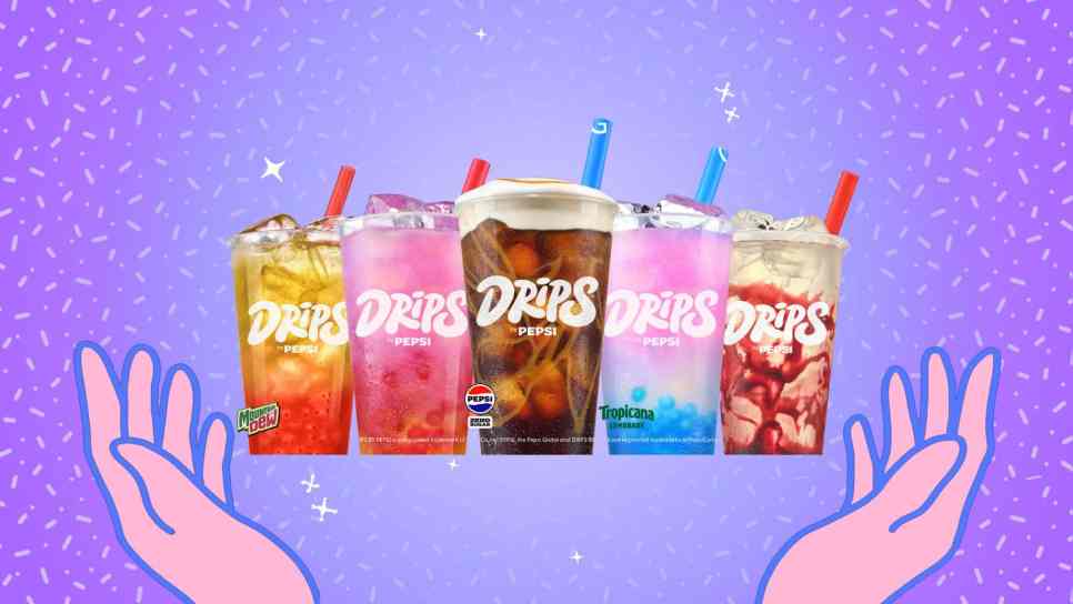 saucy by kfc pepsi drips