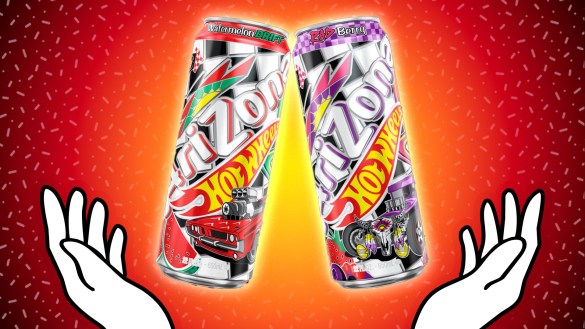 AriZona Hot Wheels Black + White Teas