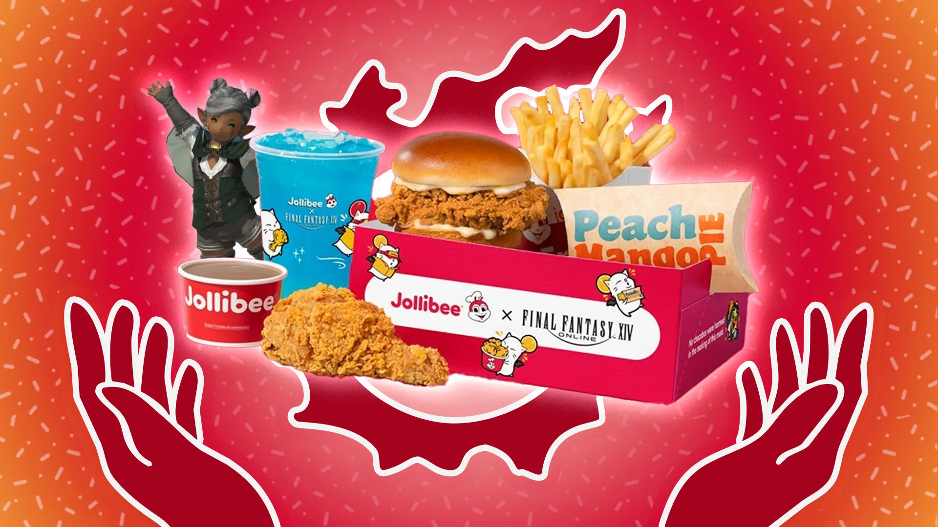 Jollibee's FINAL FANTASY XIV Menu Gives You A Rare In-Game Reward | Sporked