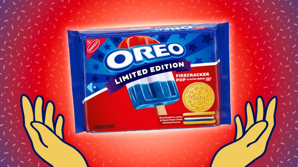 OREO Firecracker Pop Cookies