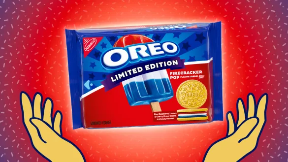 OREO Firecracker Pop Cookies