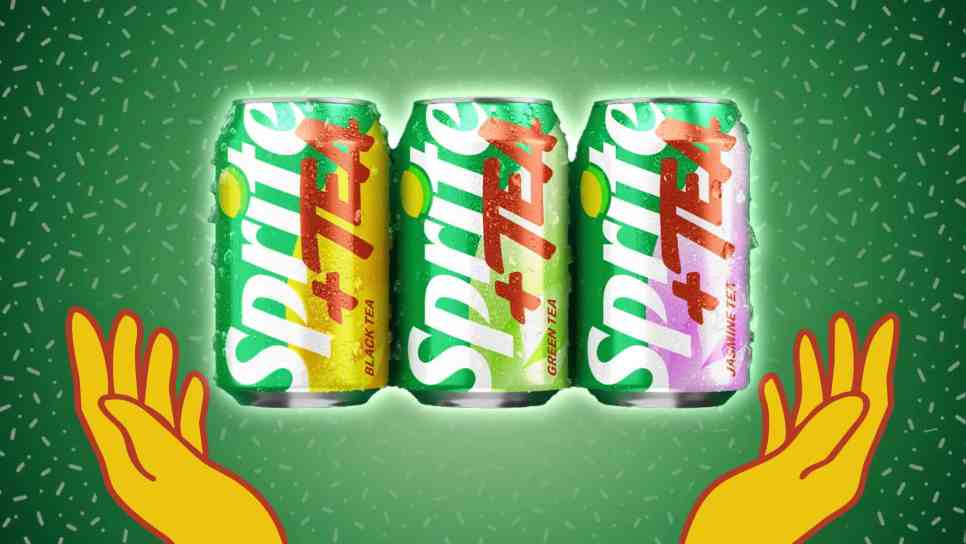 new sprite + tea flavors