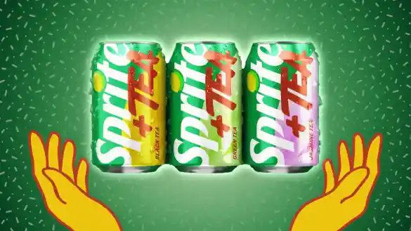 new sprite + tea flavors