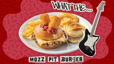 denny's mozz pit burger