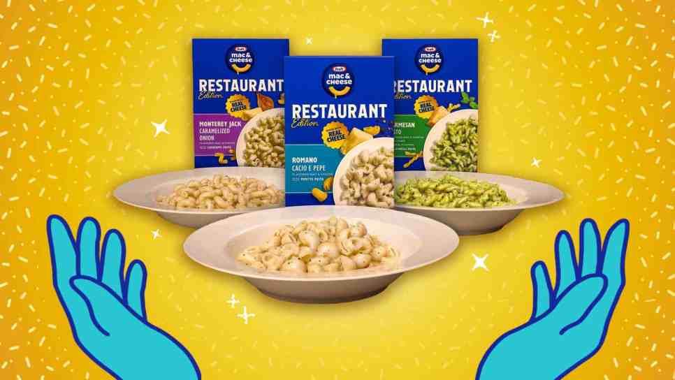 kraft restaurant edition mac and cheese