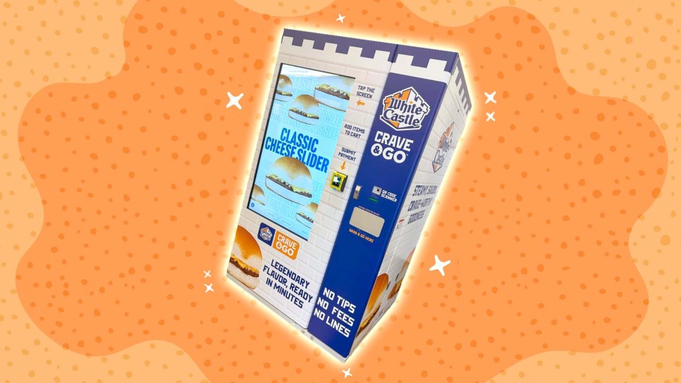 white castle vending machines