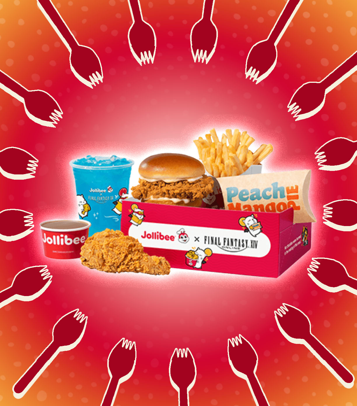 I Got an Early Taste of Jollibee's New Final Fantasy XIV Box Meal