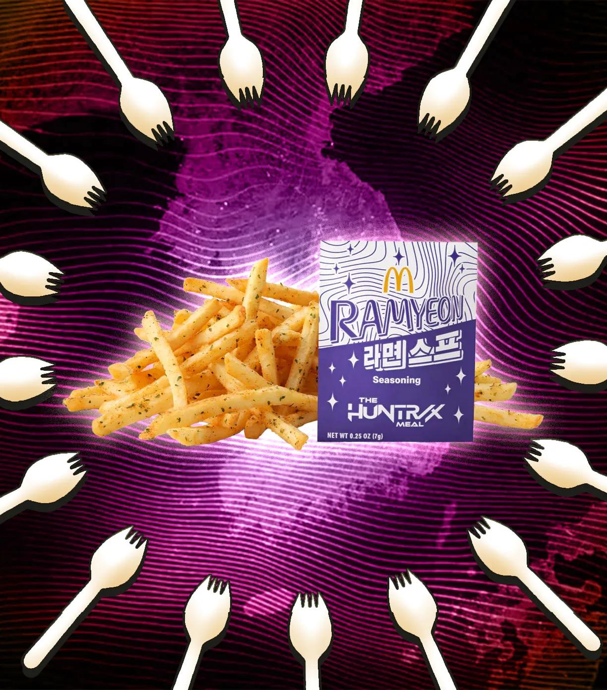 McDonald's Ramyeon McShaker Fries