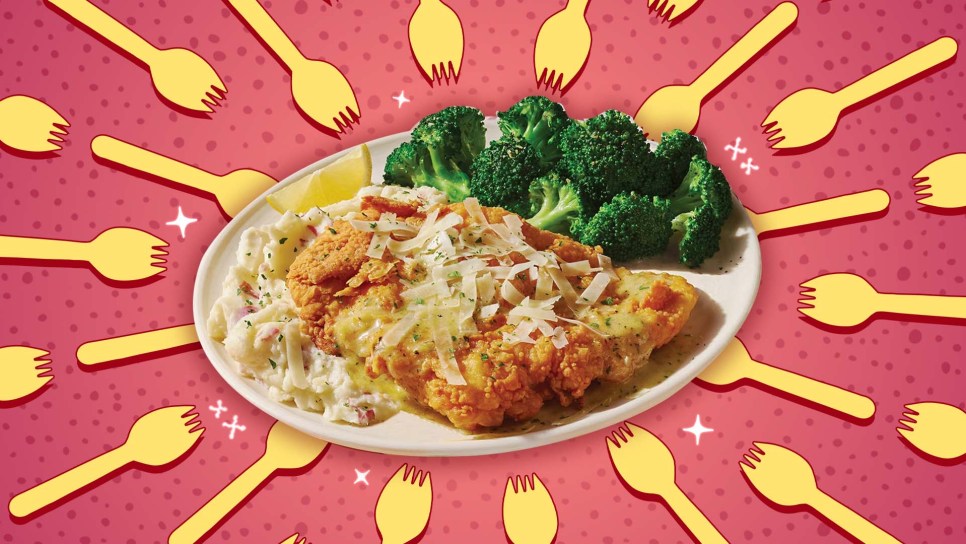 applebee's lemon parmesan chicken