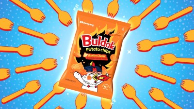 Buldak Quattro Cheese Potato Chips