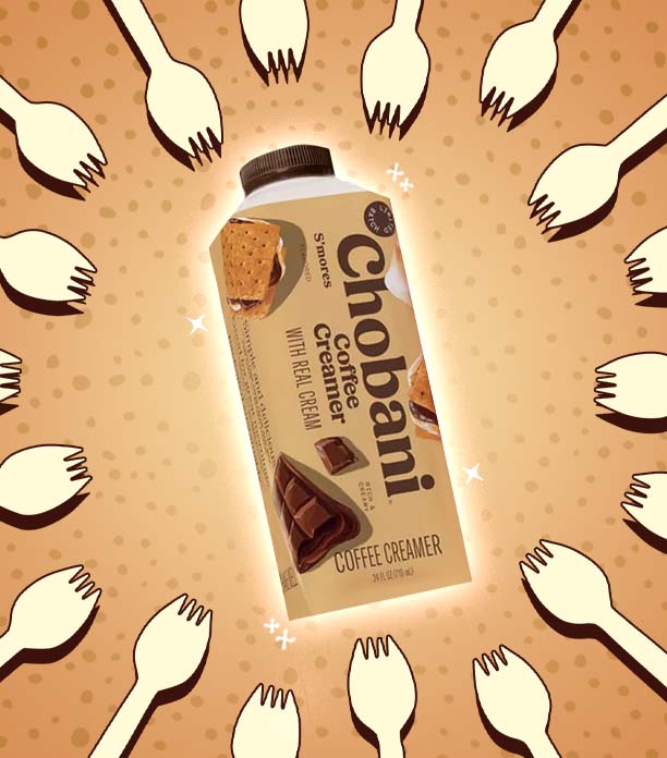 Chobani S’mores Flavored Coffee Creamer 