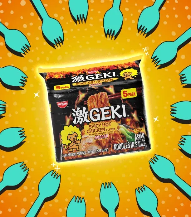 nissin geki spicy chicken noodles review
