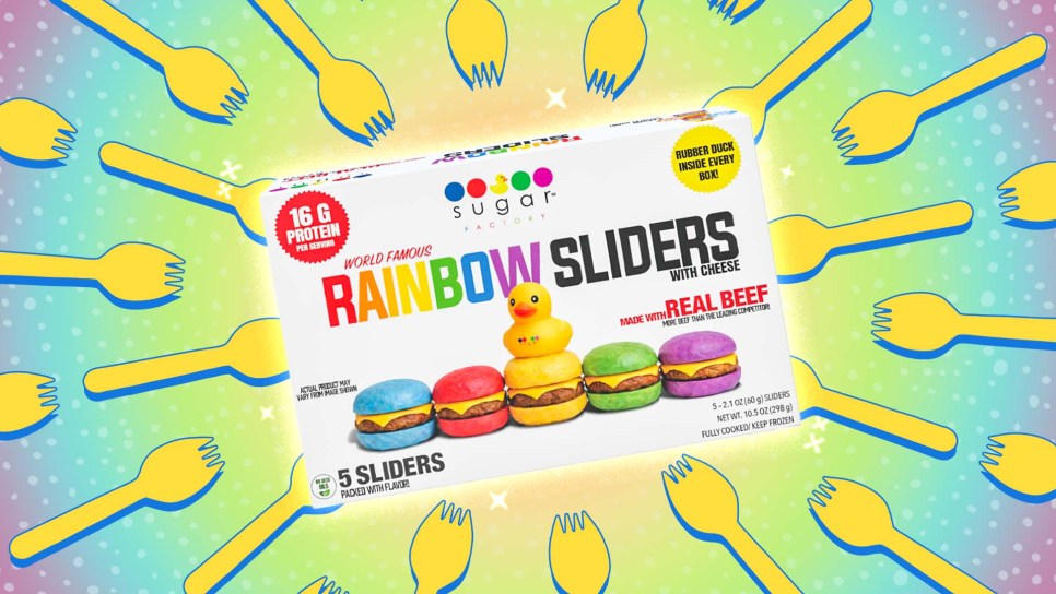 sugar factory rainbow sliders