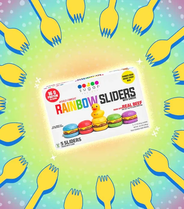 sugar factory rainbow sliders review