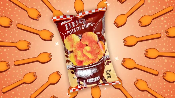 trader joe's bbq potato chips review