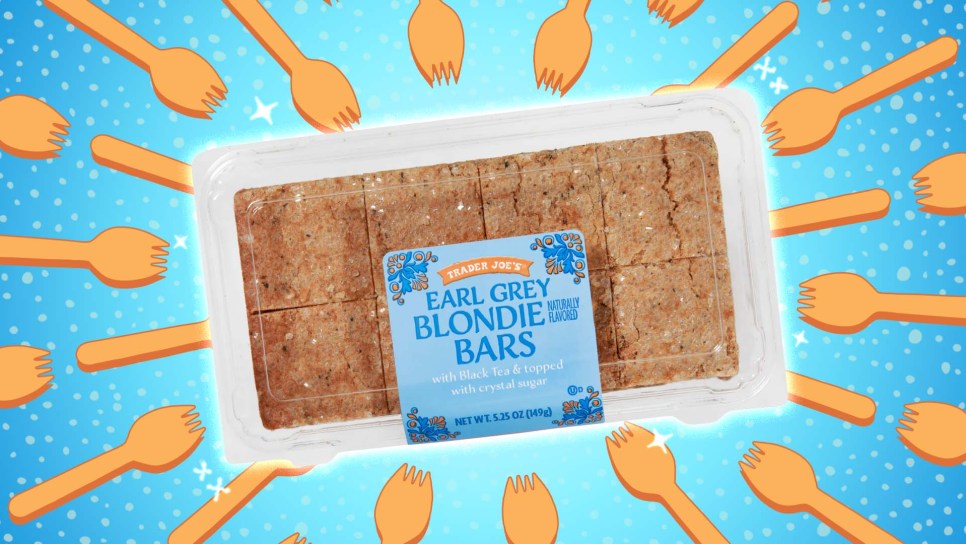 trader joe's earl grey blondies