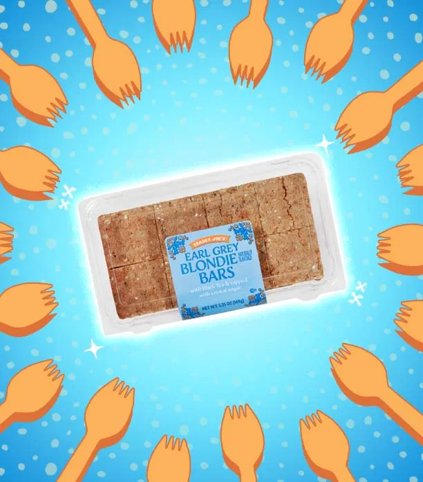 Trader Joe’s Earl Grey Blondies 