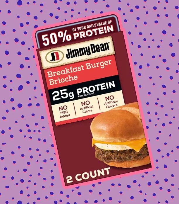 jimmy dean breakfast burger 