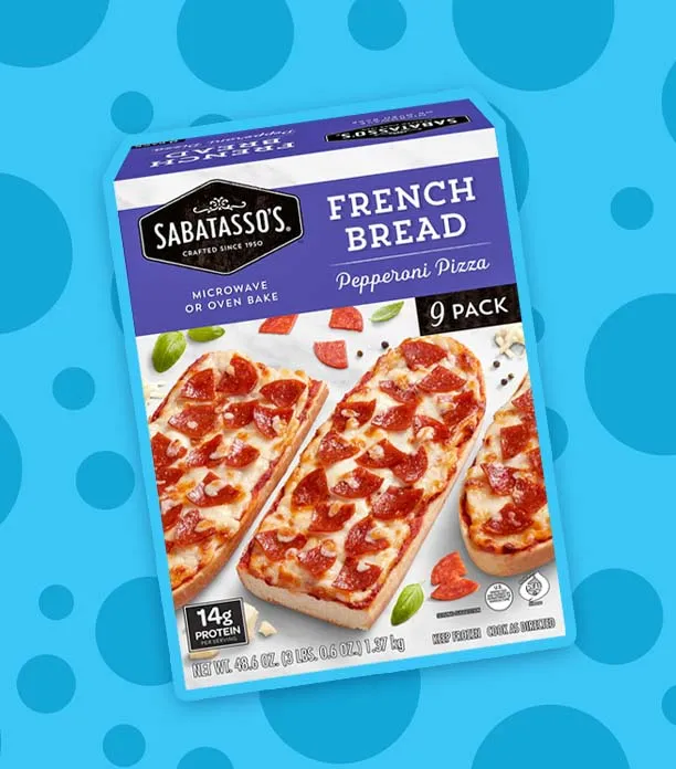 costco frozen pizza sabatasso french bread pizza review
