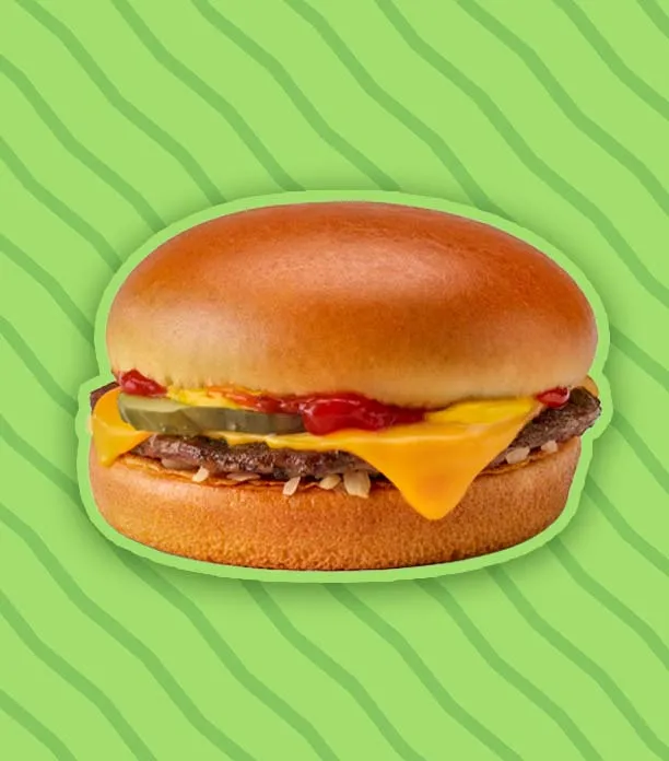mcdonald's cheeseburger review