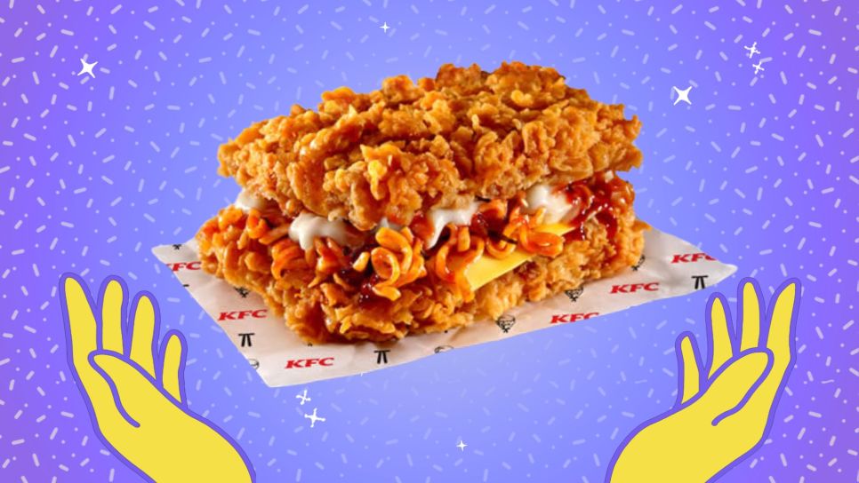 buldak double down kfc