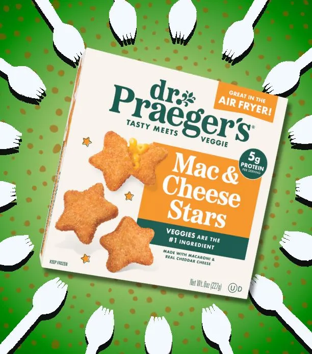 Dr. Praeger’s Mac & Cheese Stars
