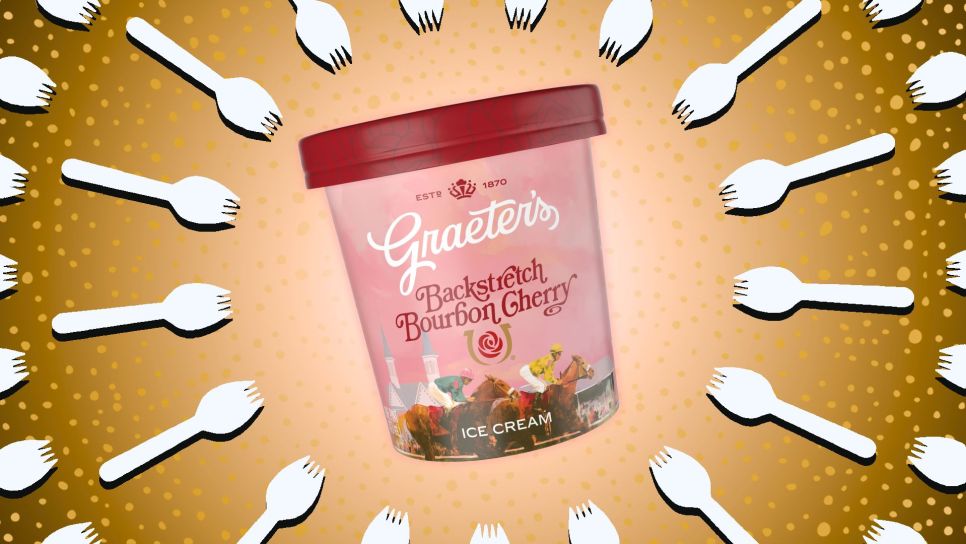 graeter's backstretch bourbon ice cream