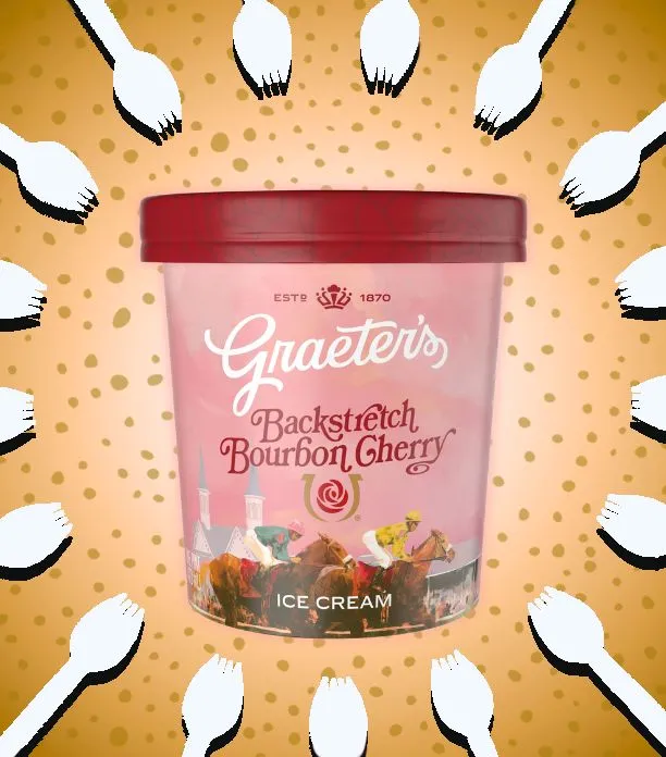 graeter's backstretch bourbon ice cream