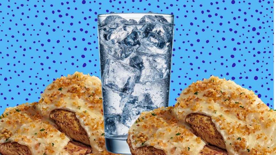 parmesan crusted water at longhorn steakhouse