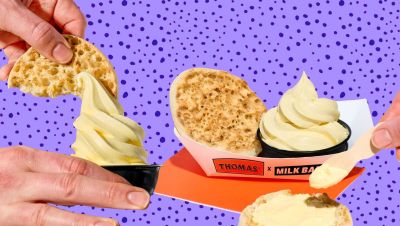 milk bar x thomas' english muffins combo