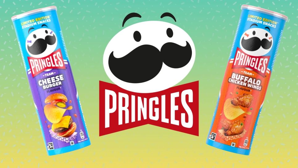 cheeseburger pringles and buffalo chicken wing pringles