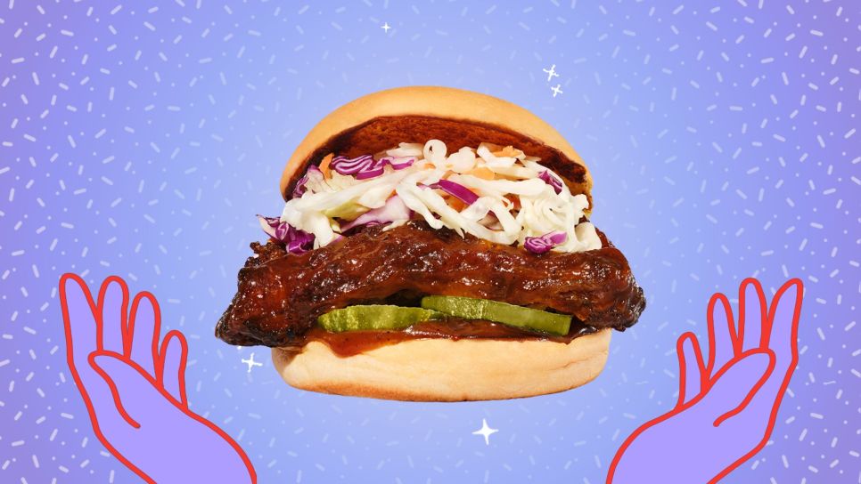 shake shack boneless baby back rib sandwich