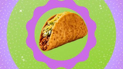 taco bell butter chicken taco