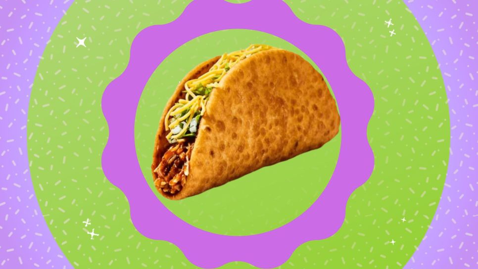 taco bell butter chicken taco